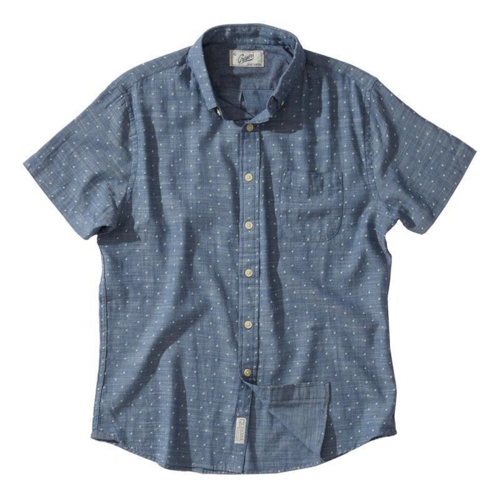 Grayers Fallen Apple Twill Button Down Short Slee… - image 1